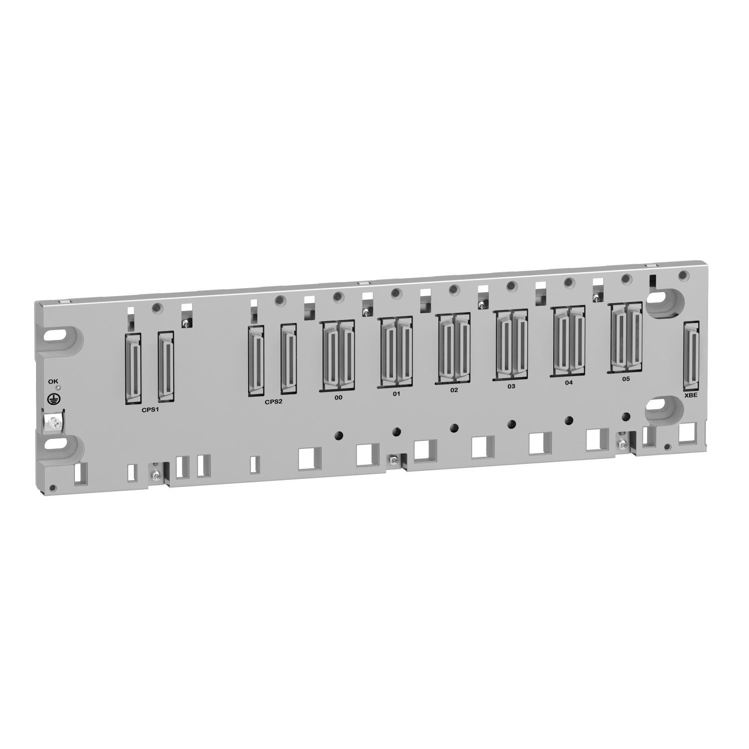 Панель Schneider Electric 6 шина X/Ethernet для монтажа ПЛК М580 (BMEXBP0602) Панель Schneider Electric 6 шина X/Ethernet для монтажа ПЛК М580 (BMEXBP0602)