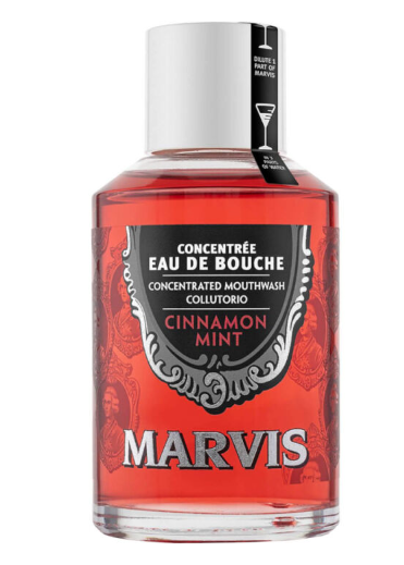 Ополаскиватель для ротовой полости Marvis Cinnamon Mint Eau De Bouche со вкусом корицы и мяты 120 мл (24641)