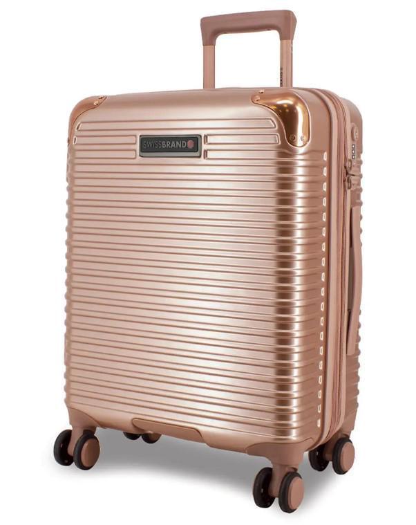 Чемодан Swissbrand Rome M Rose Gold (SWB_LHROM003M)