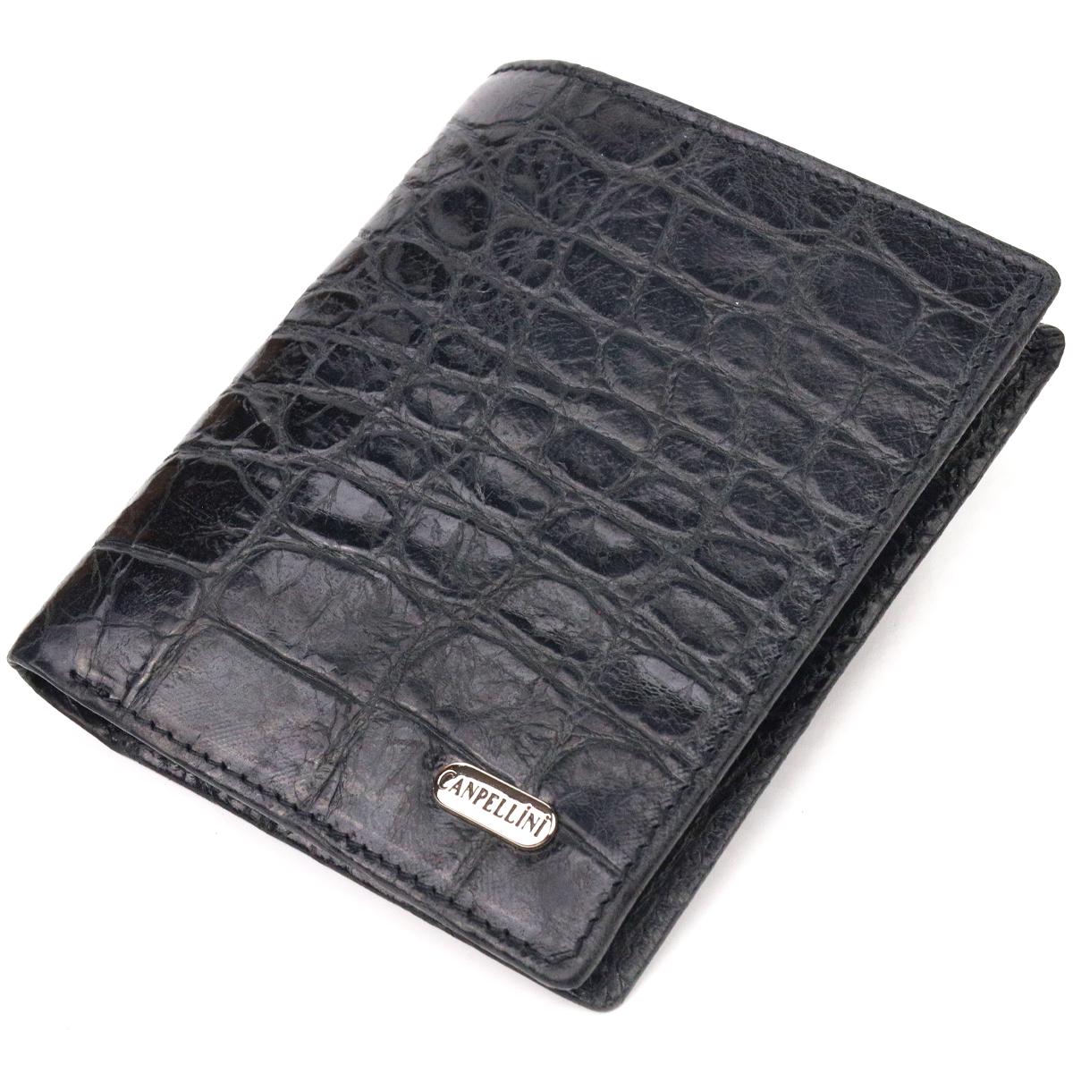 Портмоне кожаное мужское Canpellini Purse 21502 Черный (55283)