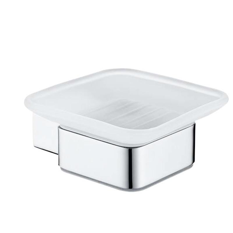 Мыльница Aquavita Cube KL-130A квадрат стекло