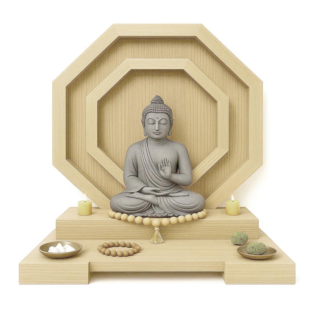 Алтарь для медитации из дерева Моханита Бланже (ЛАТ-004001) Алтарь для медитации из дерева Моханита Бланже (ЛАТ-004001)