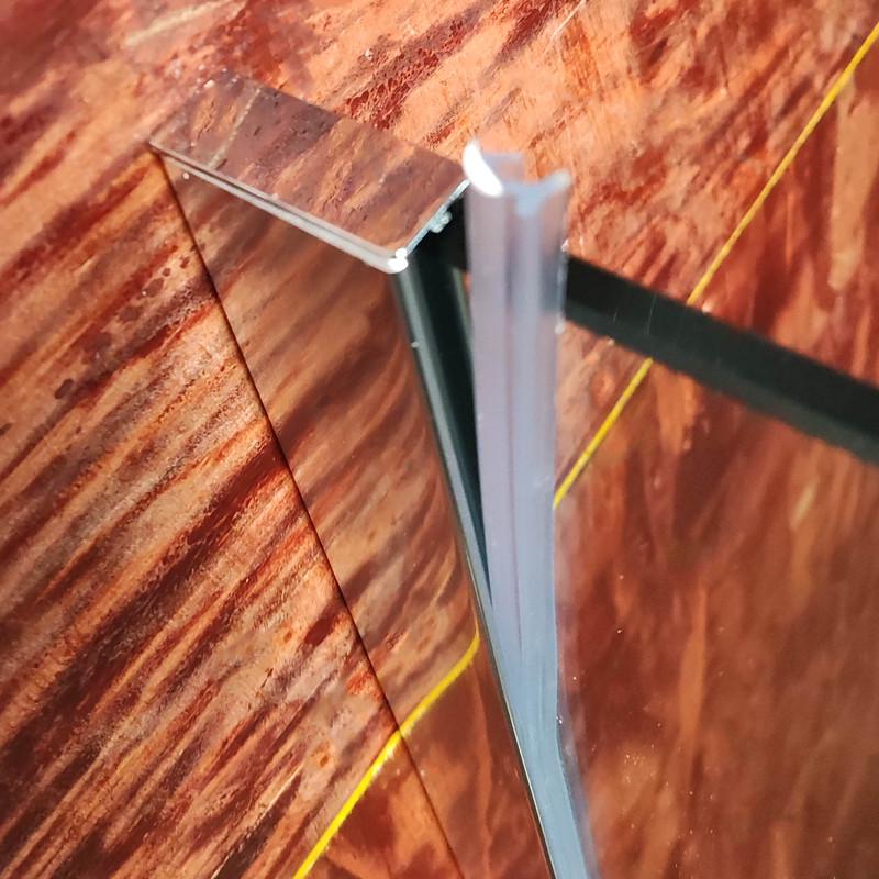 Душевая перегородка KOER SR SP01-100x200-TR-01 Walk-In прозрачное стекло Easy Clean 8 мм Хром (KR5393) - фото 5 Душевая перегородка KOER SR SP01-100x200-TR-01 Walk-In прозрачное стекло Easy Clean 8 мм Хром (KR5393) - фото 5