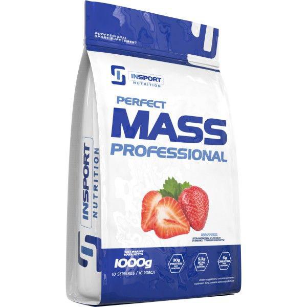 Гейнер Insport Nutrition Perfect Mass Professional Полуниця 1000 г