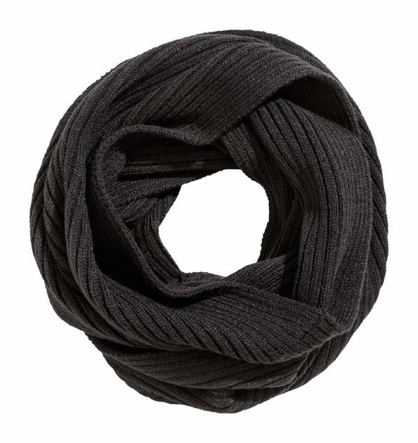 Шарф H&M 586900П one size Темно-серый