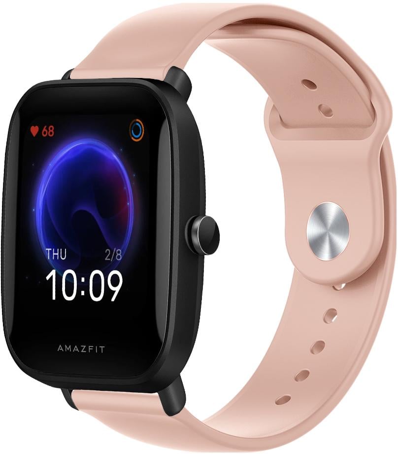 Ремешок Base для Amazfit Bip U 20 мм Pink (21593) - фото 1