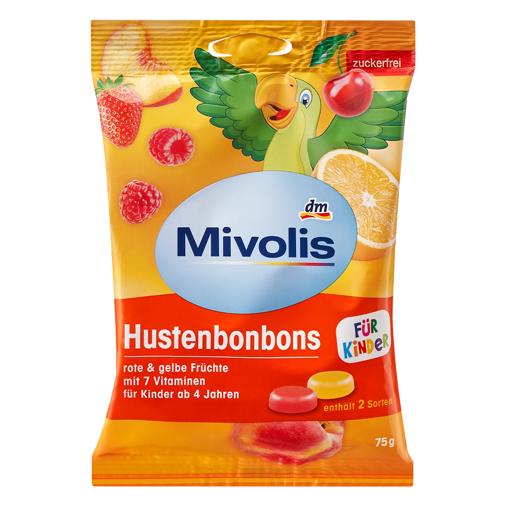 Конфеты без сахара для детей DM Mivolis Hustenbonbons 75 г (EPI-15102025-1394)
