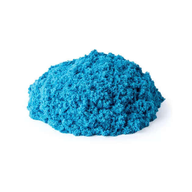 Песок для детского творчества KINETIC SAND COLOUR 907 г Синий (71453B) - фото 2