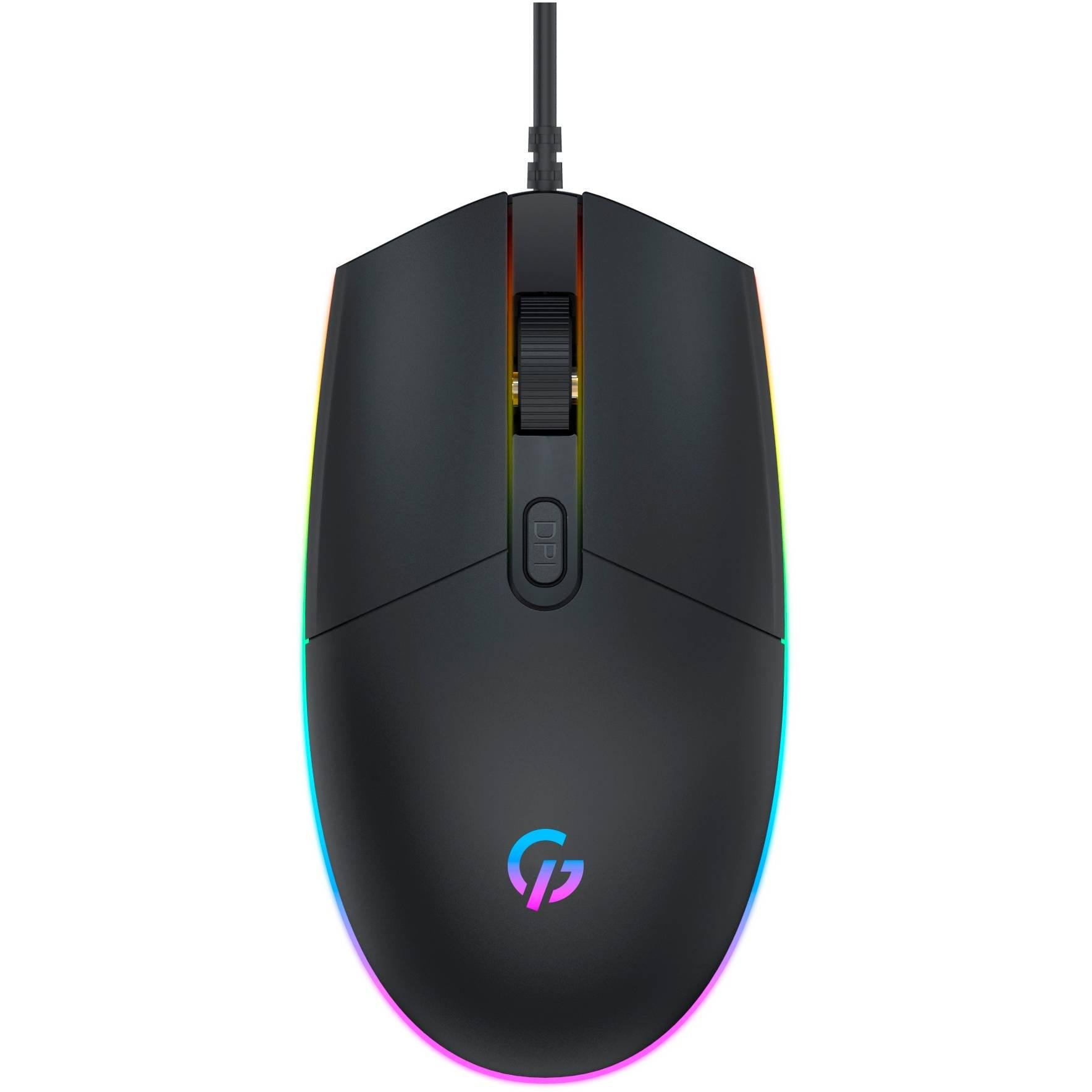 Компьютерная мышка проводная GamePro GM152 с подсветкой Black (26449072)