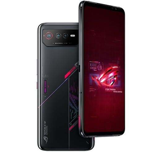 Смартфон Asus Rog Phone 6 8/128GB Asian Version Phantom Black - фото 3