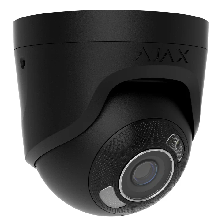 Камера дротова охоронна IP Ajax TurretCam HL 5 Mp/2,8 мм Black (2890075990) Камера дротова охоронна IP Ajax TurretCam HL 5 Mp/2,8 мм Black (2890075990)