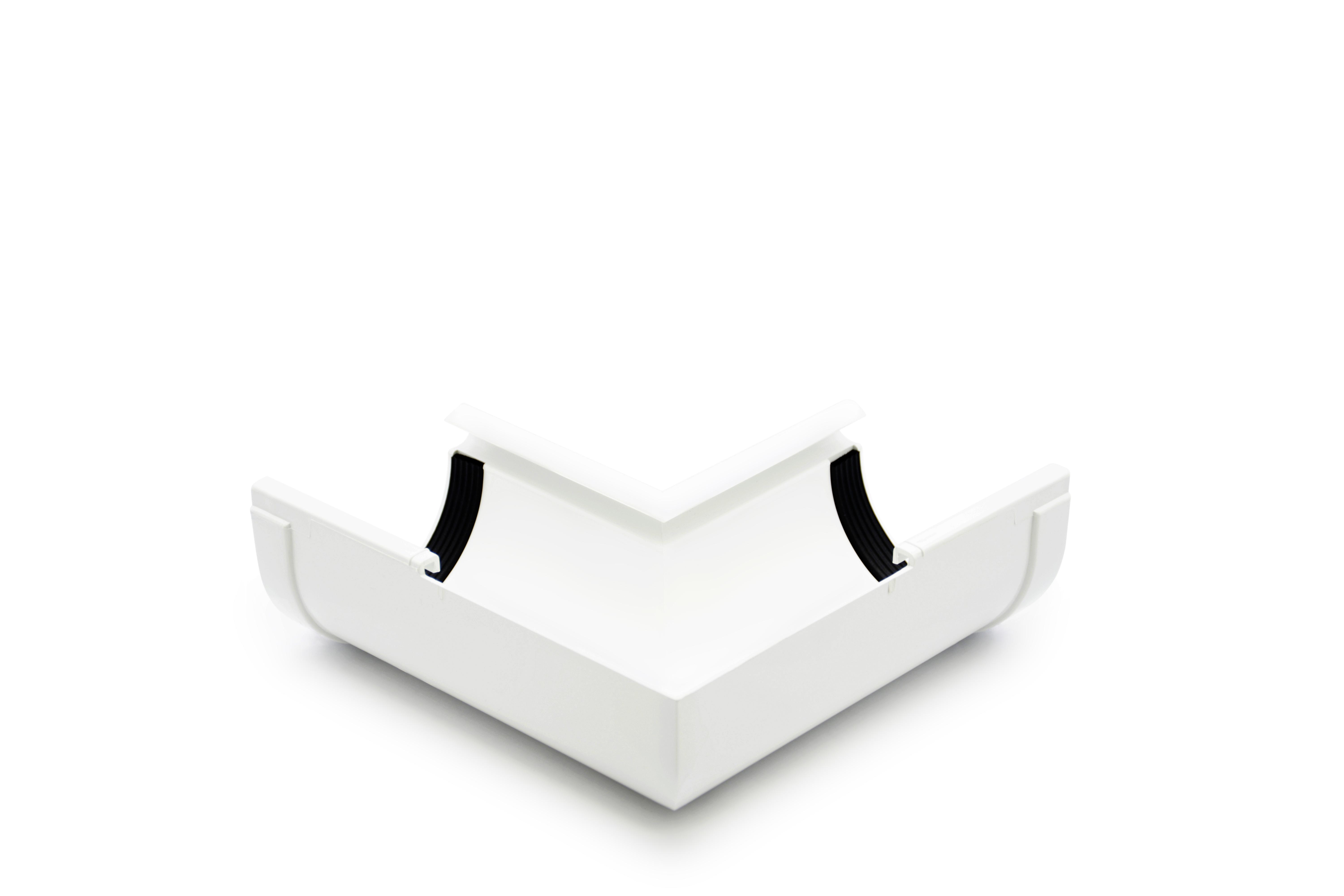 Угол желоба Rainway внутренний 90° Белый (10.090.10.001)