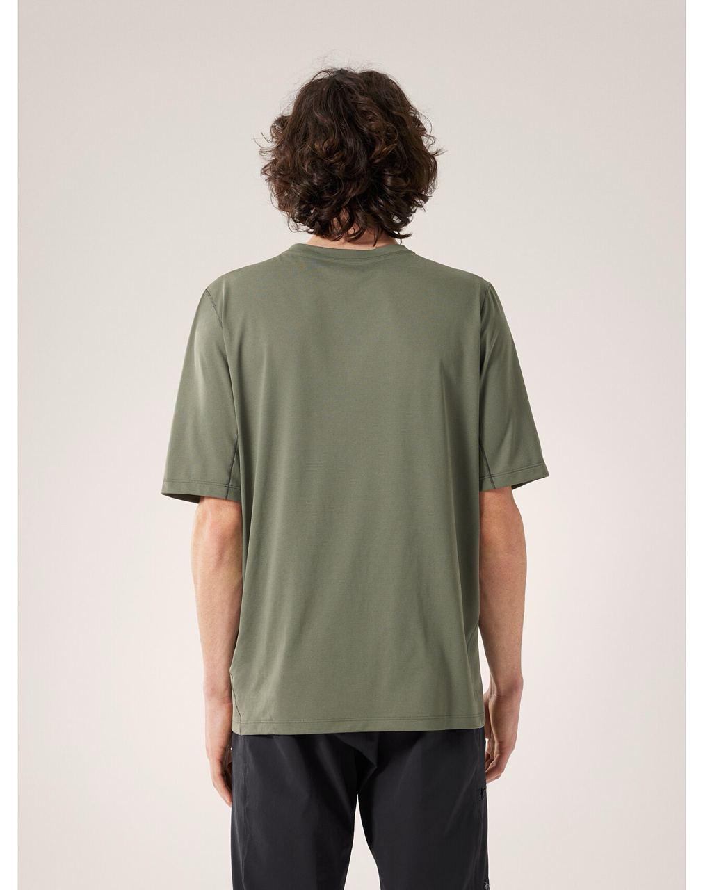 Футболка Arcteryx Cormac Crew Neck Shirt Ss Men's Forage Heather II M (Х000007664-FH-M) - фото 4