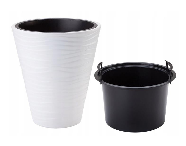 Горшок для цветов Sahara-40 Белый (2722-011)