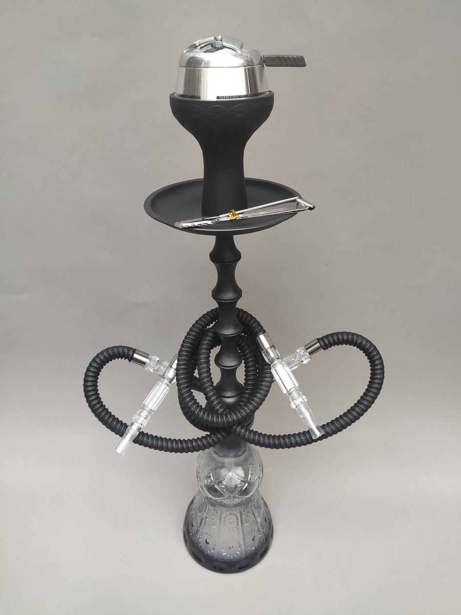 Кальян Hookah Sauda Plus на 2 персоны 57 см Black (K_0156-2BlackPL) - фото 2