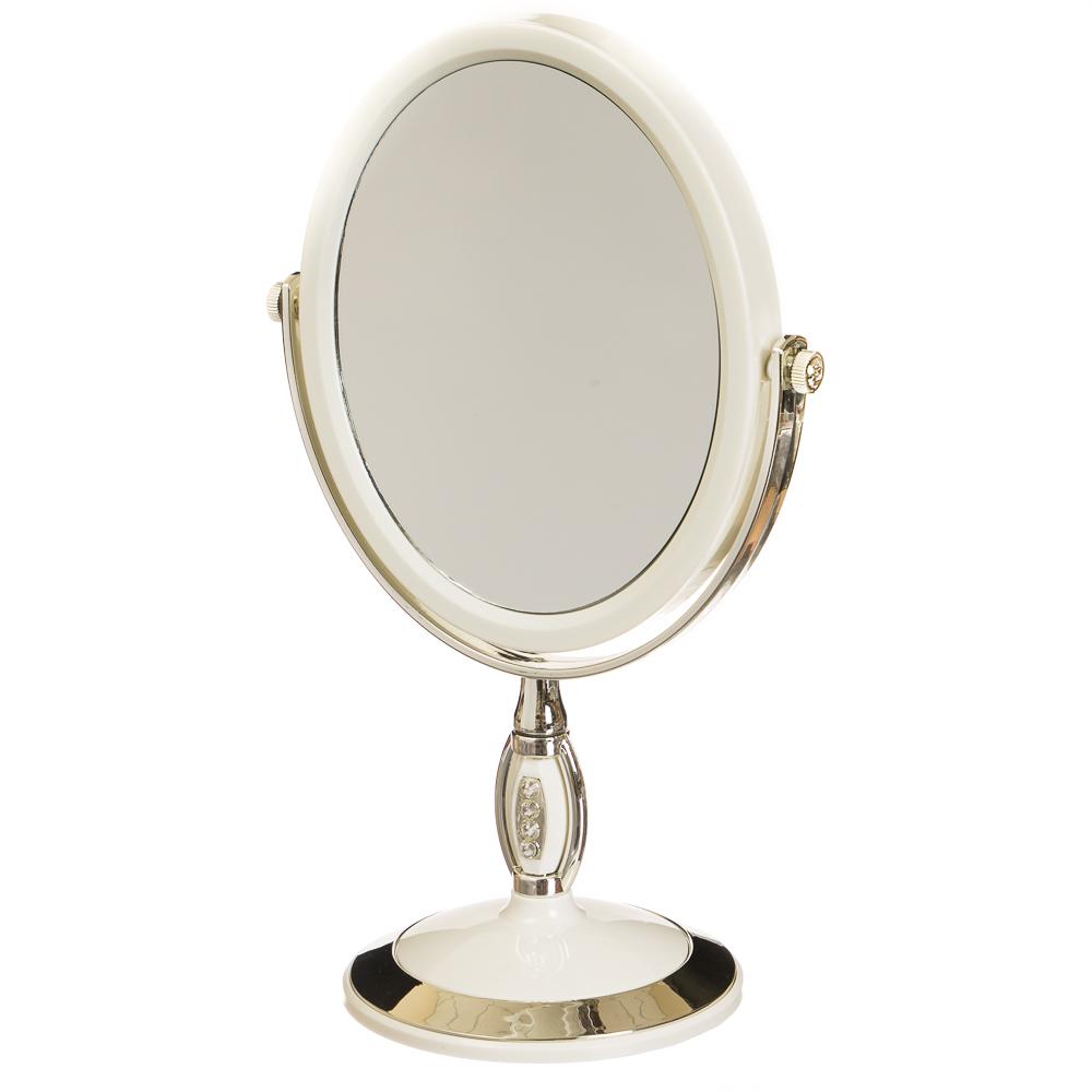 Косметическое зеркало Elisey 14 см Белый (0500-006)