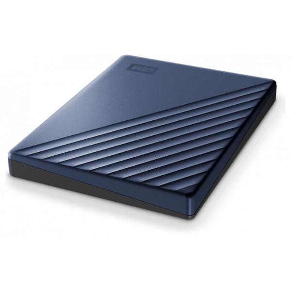 Жорсткий диск зовнішній WD My Passport 5 Tb Blue (WDBA2F0050BBL-WESN) - фото 2 Жорсткий диск зовнішній WD My Passport 5 Tb Blue (WDBA2F0050BBL-WESN) - фото 2