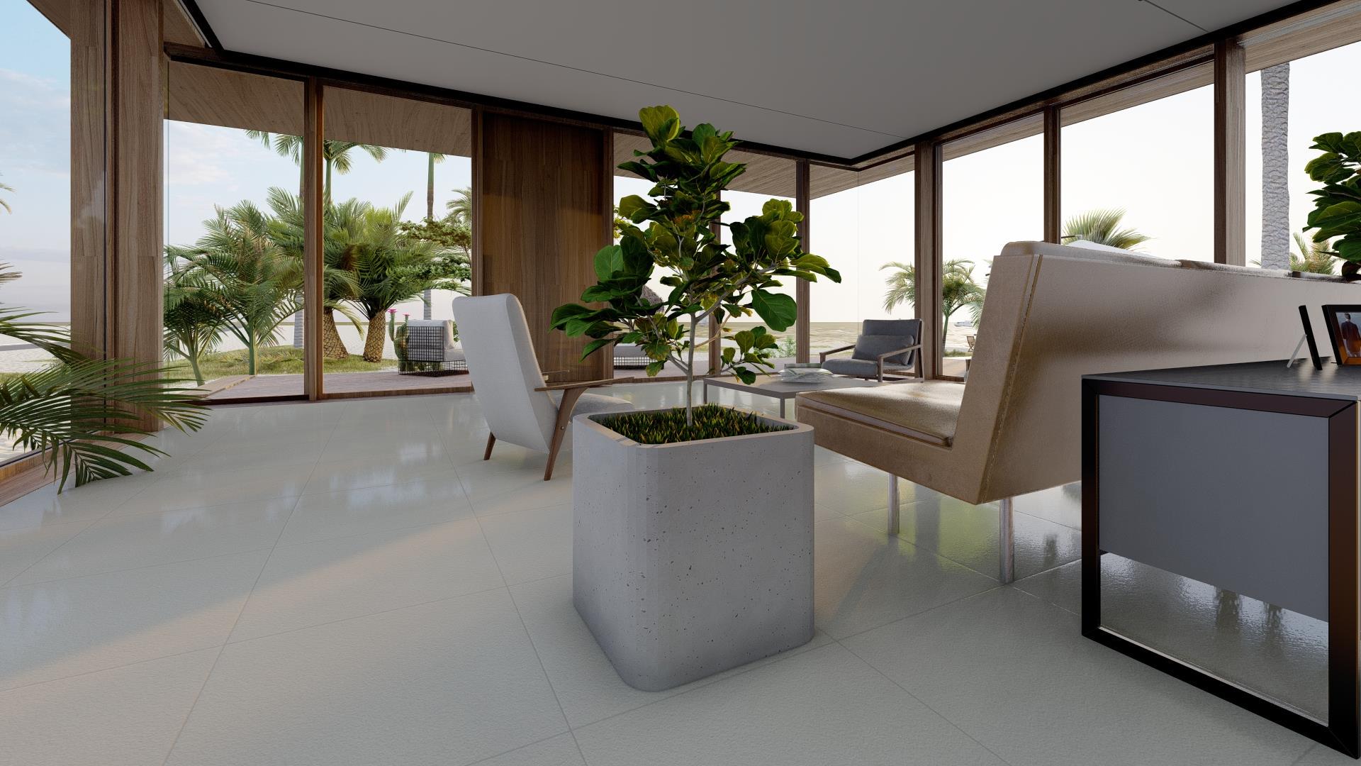 Вазон вуличний Модерн бетонний 500х500х1000 мм Сірий (2482213545) - фото 2 Вазон вуличний Модерн бетонний 500х500х1000 мм Сірий (2482213545) - фото 2