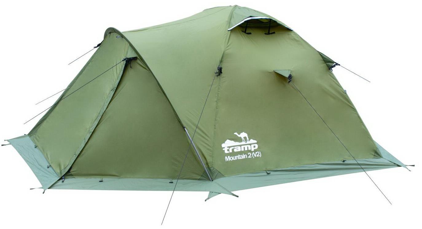Палатка Tramp Mountain 2 (V2) Зеленый (1042-TRT-022-green)
