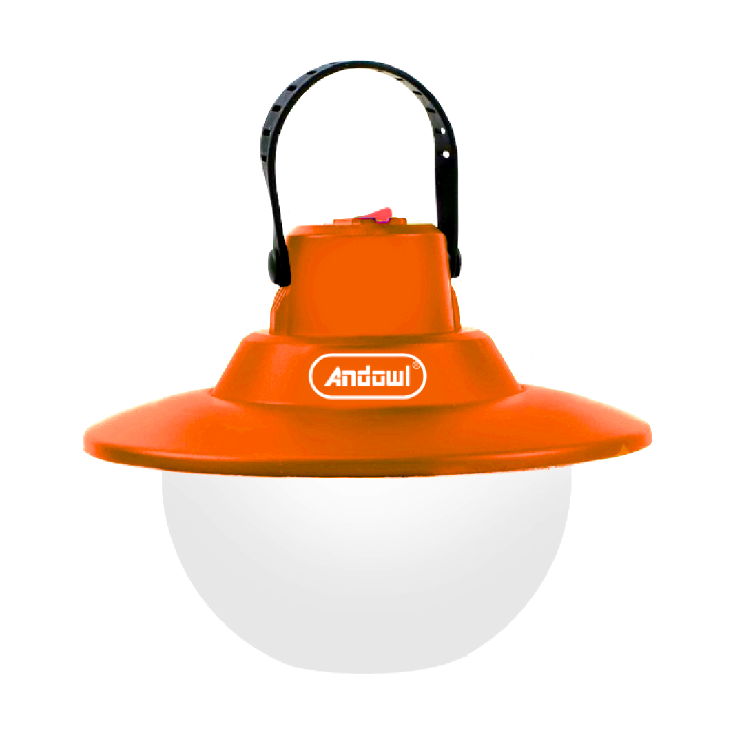 Светильник подвесной аккумуляторный Andowl Q-D009 10W LED с аккумулятором Оранжевый (63ceda65)