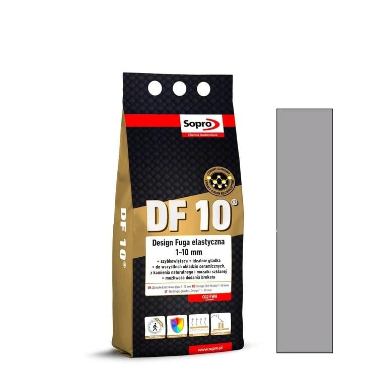 Фуга для швов Sopro DF 10 1052A №17 2 кг Серебряно-серый