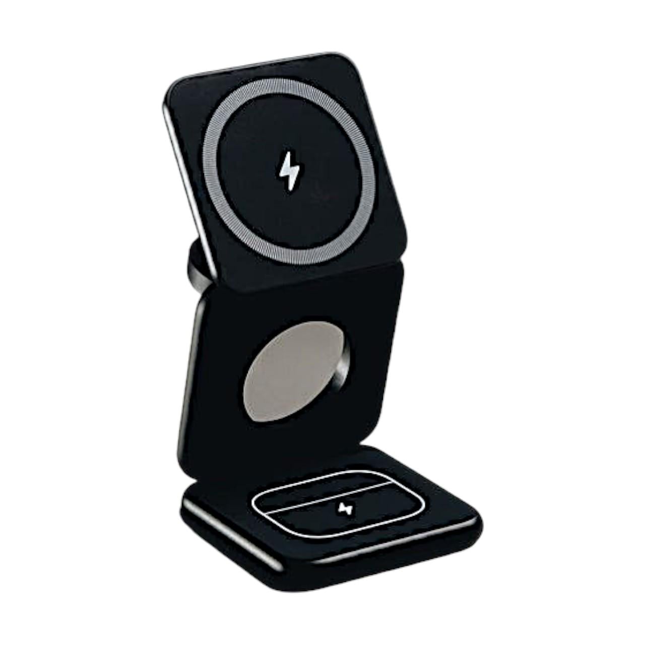 Зарядна станція складна KUXIU X40 3in1 MagSafe Black (33030342) Зарядна станція складна KUXIU X40 3in1 MagSafe Black (33030342)