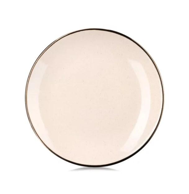 Тарелка обеденная Ardesto Emilia d 27,5 см керамика (AR0726EBG)