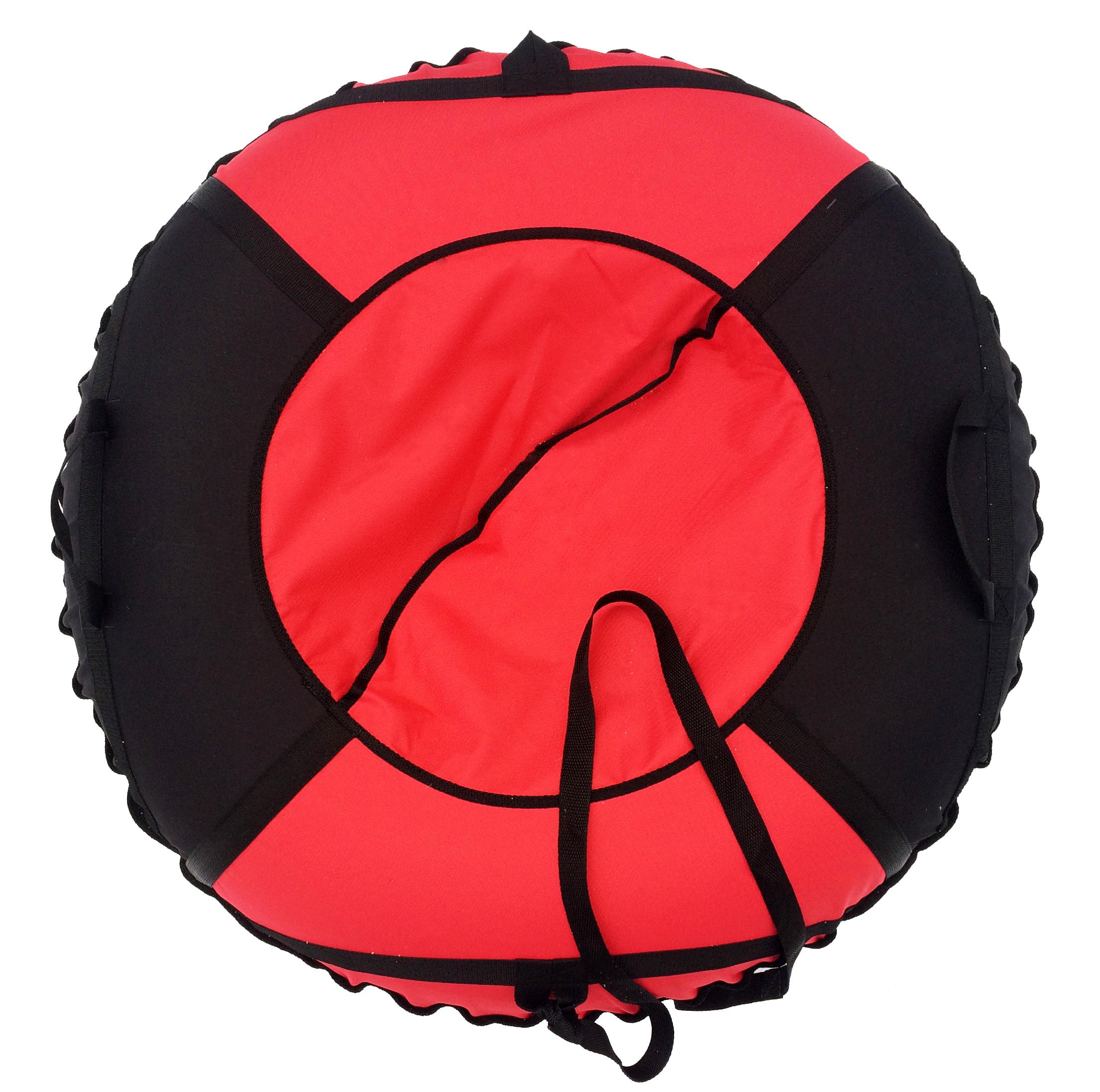 Надувные санки--ватрушка для катания по снегу D-100 3.0 Red/Black