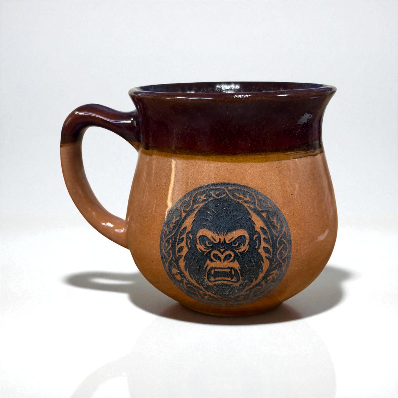 Чашка Горила ручная работа 450 мл (28926812)