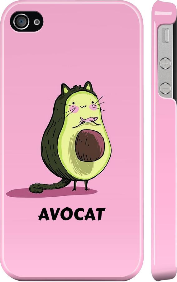 Чехол на iPhone 4s Avocat (4270m-12-42517)