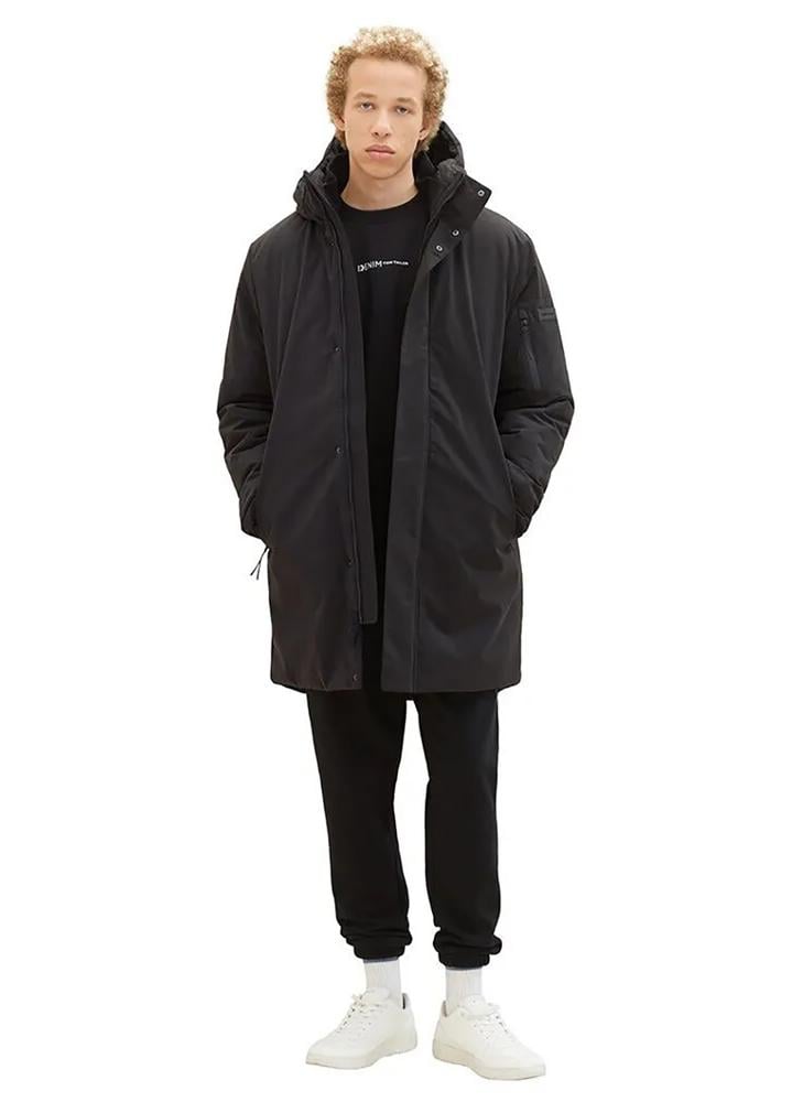 Куртка чоловіча парка Tom Tailor 1037387х10 L Чорний Куртка чоловіча парка Tom Tailor 1037387х10 L Чорний