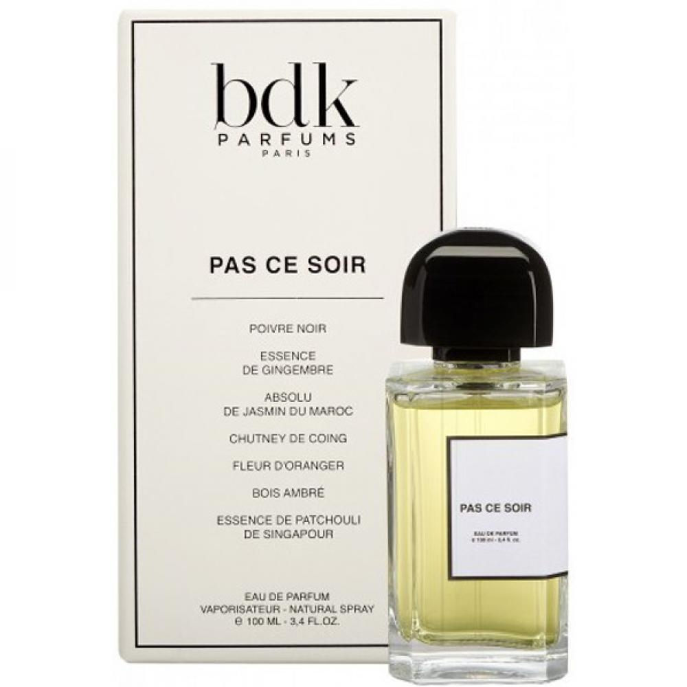 Парфюмированная вода для женщин BDK Parfums Pas Сe Soir 100 мл (76747)