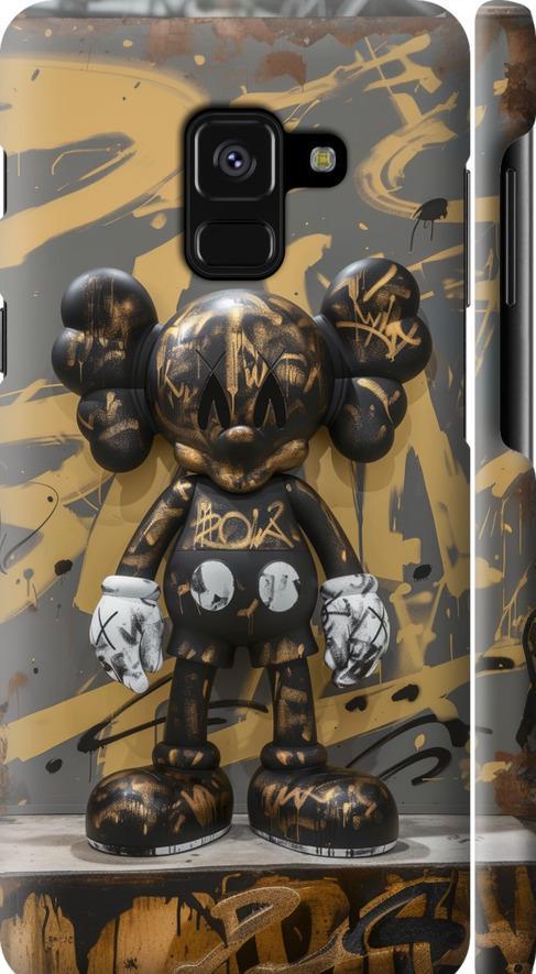 Чехол на Samsung Galaxy A8 2018 A530F Bronze kaws (6097m-1344-42517)