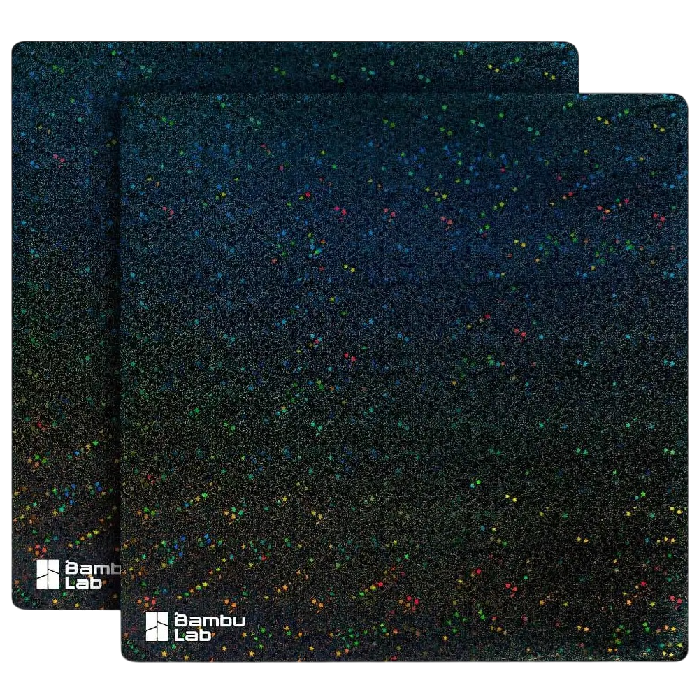 Комплект пленок Bambu Lab Galaxy Sheets для A1 mini текстурированные 2 шт. (FAP019) (FAP019)