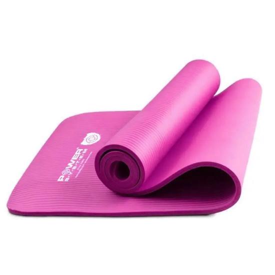 Коврик для йоги и фитнеса Power System PS-4017 Fitness-Yoga Mat Pink (PS-4017_Pink _best200)