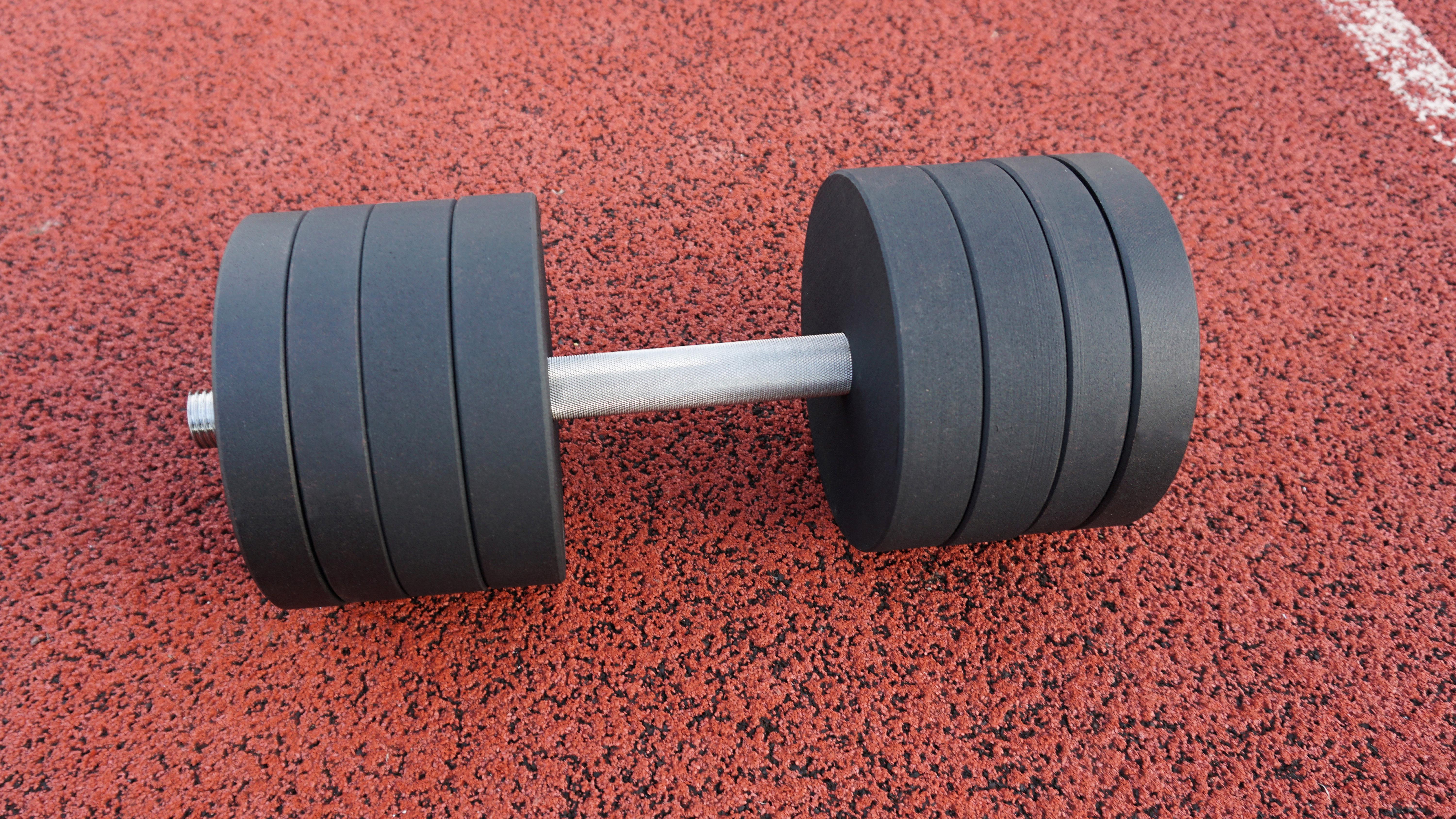 Гантель набірна ТокГанМал-0138 металева з покриттям 38 кг (14924626) - фото 4