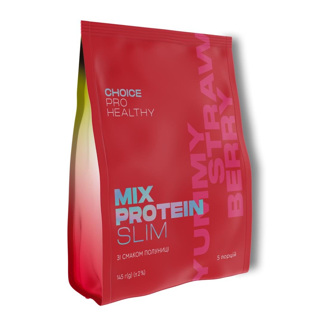 Жироспалювач низькокалорійний коктейль зі смаком полуниці для зменшення ваги Pro Healthy Choice Mix Protein Slim Yummу Strawberry 145 г (99101277101) Жироспалювач низькокалорійний коктейль зі смаком полуниці для зменшення ваги Pro Healthy Choice Mix Protein Slim Yummу Strawberry 145 г (99101277101)