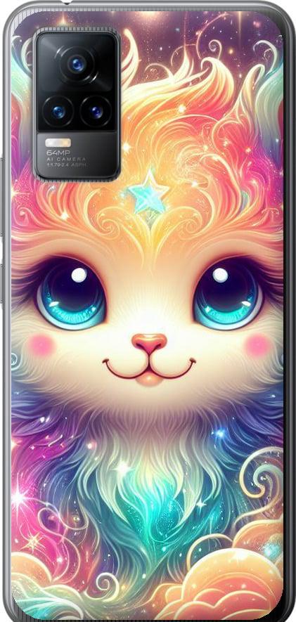 Чехол на Vivo V21E Сказочный котенок (5813u-2375-42517)