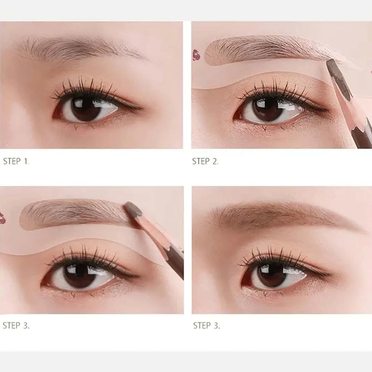 Набор трафаретов для бровей многоразовые 24 формы (29496) - фото 9 Набор трафаретов для бровей многоразовые 24 формы (29496) - фото 9