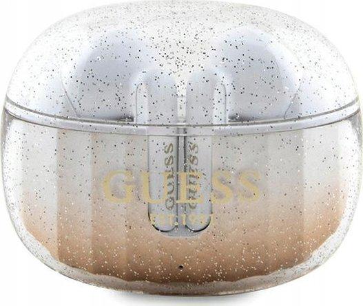 Навушники TWS Guess Glitter Gradient Gold (GUTWSHDGKEED)