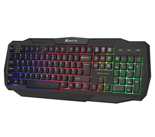 Клавиатура Xtrike ME KB-302 USB RGB Black (6932391917527)