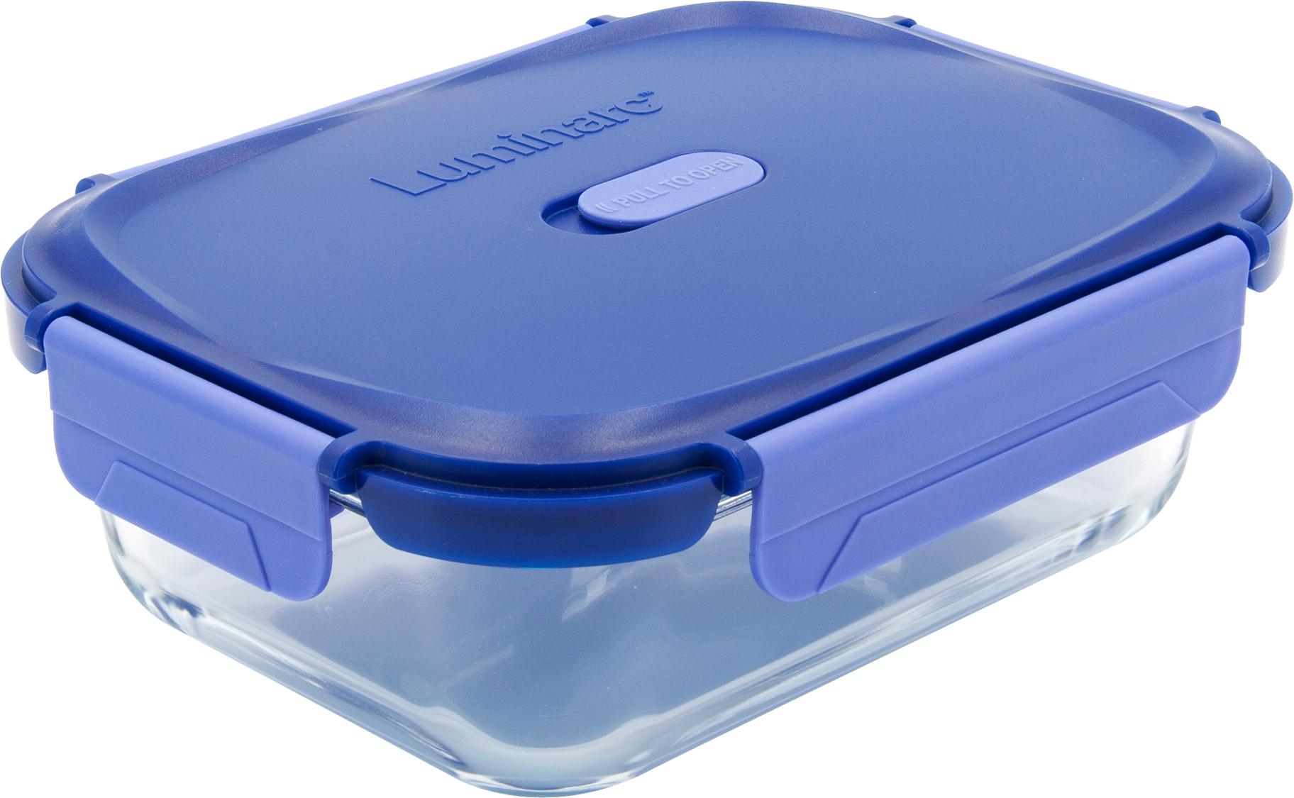 Контейнер прямокутний Luminarc Pure Box Click Clack 650 мл (f19324f6) Контейнер прямокутний Luminarc Pure Box Click Clack 650 мл (f19324f6)