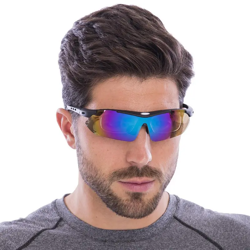 Окуляри балістичні спортивні захисні Oakley Polarized 5 змінних лінз з поляризацією та чохлом (1141) - фото 12