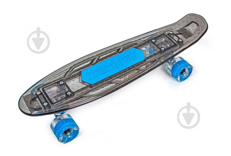 Пенниборд "Fish" Black музыкальная и светящаяся дека - 218437944 Пенниборд "Fish" Black музыкальная и светящаяся дека - 218437944