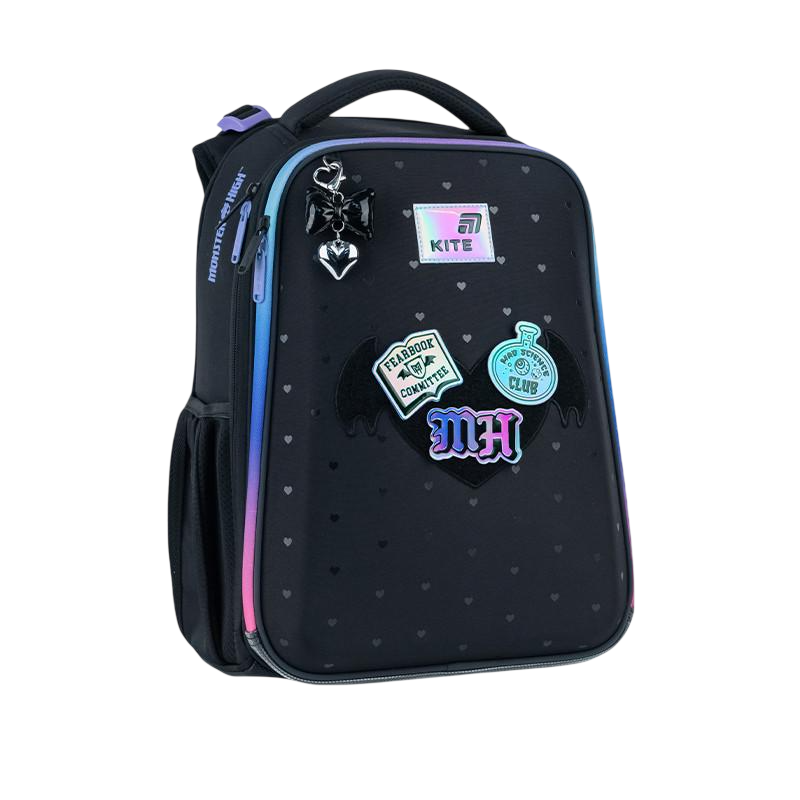 Рюкзак шкільний каркасний KITE Education Monster High спинка 38 см (MH26-531M)