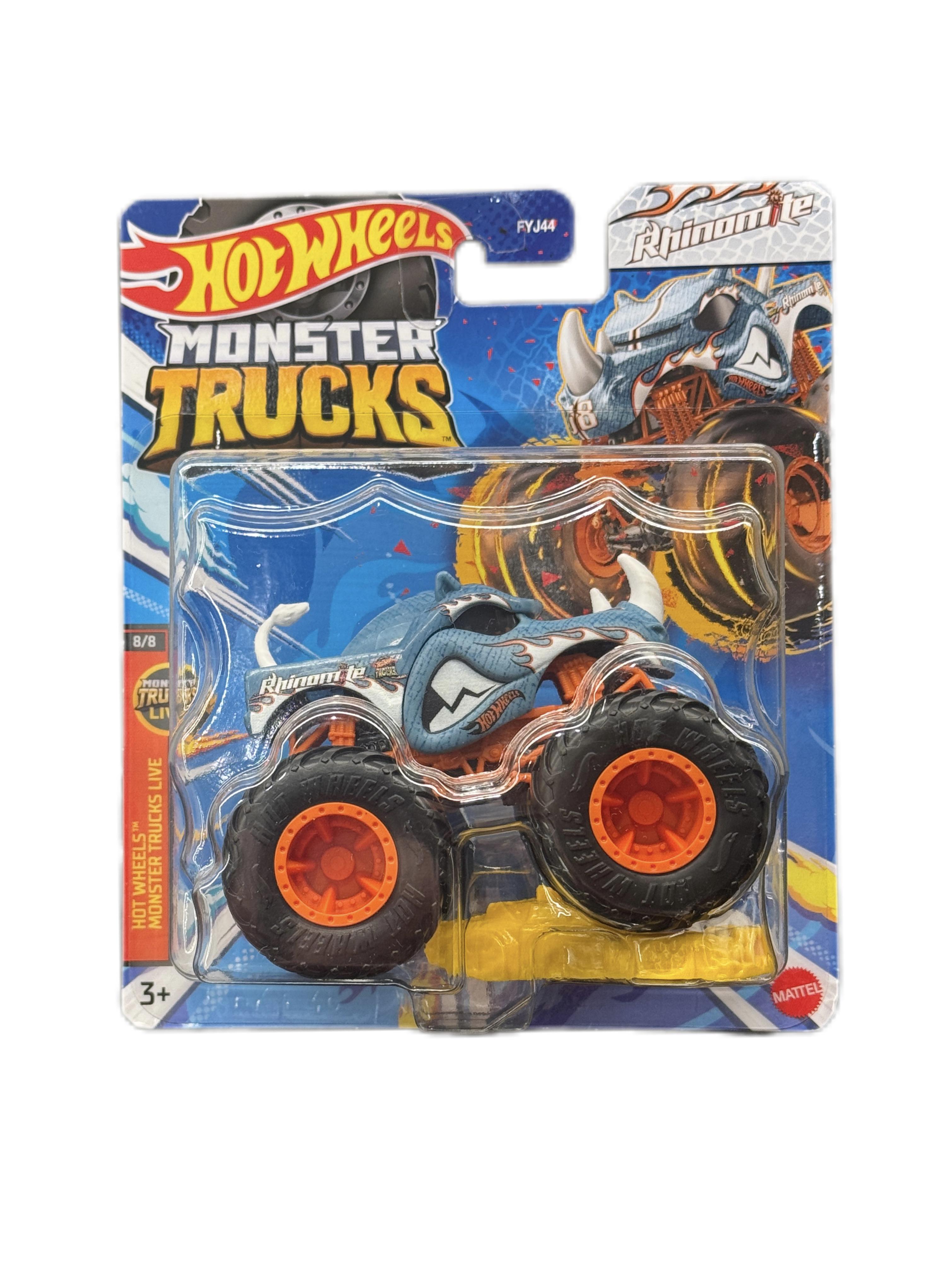 Игрушечная машинка-внедорожник Hot Wheels Monster truck Masinuta Rhinomite Scara (21063804)