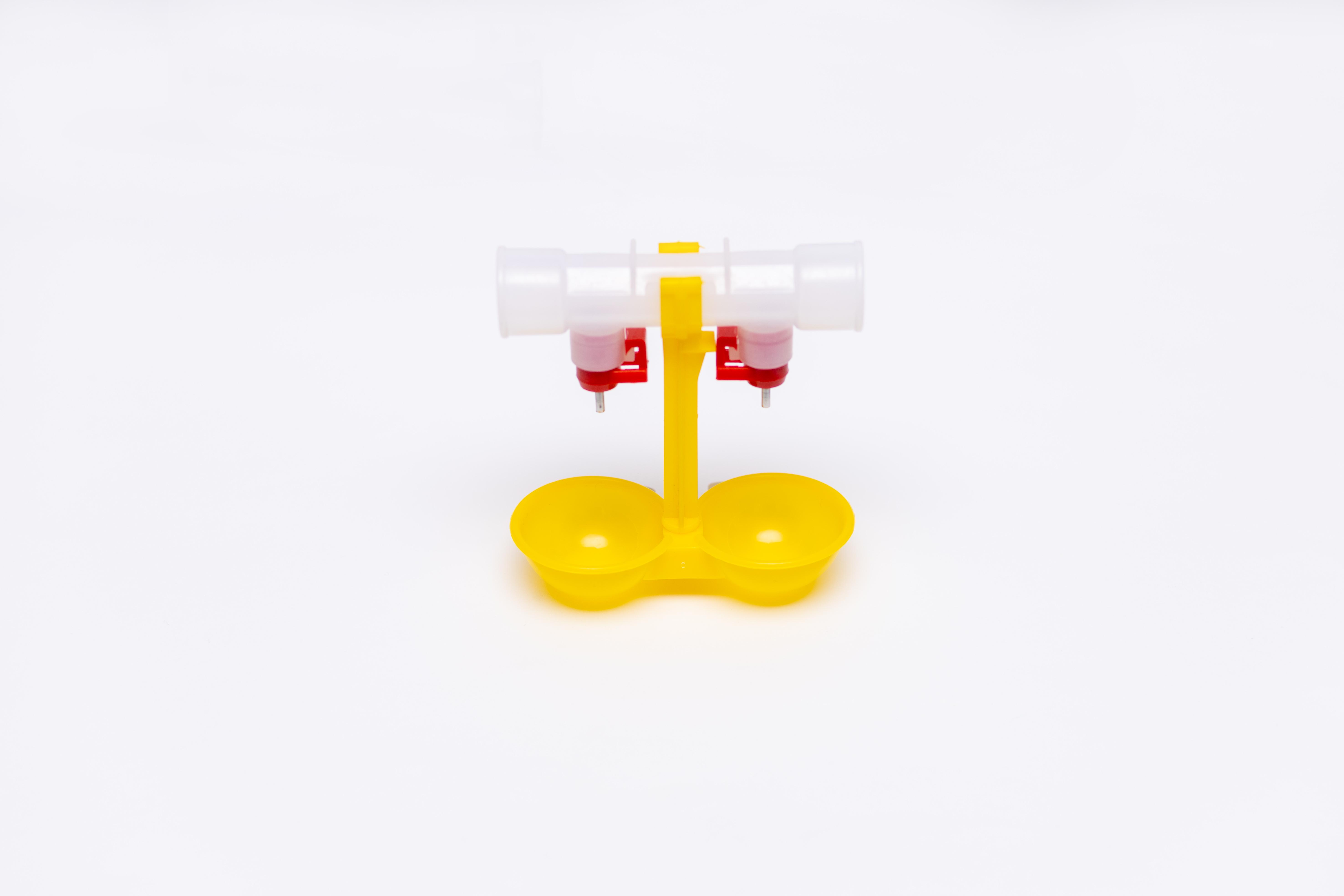 Поїлка ніпельна для птиці C21 з подвійною чашею (11641) - фото 3 Поїлка ніпельна для птиці C21 з подвійною чашею (11641) - фото 3