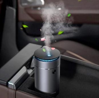 Зволожувач і ароматизатор повітря BASEUS Time Aromatherapy Machine Humidifier 75 мл Dark Gray (DHSG-0G) - фото 4