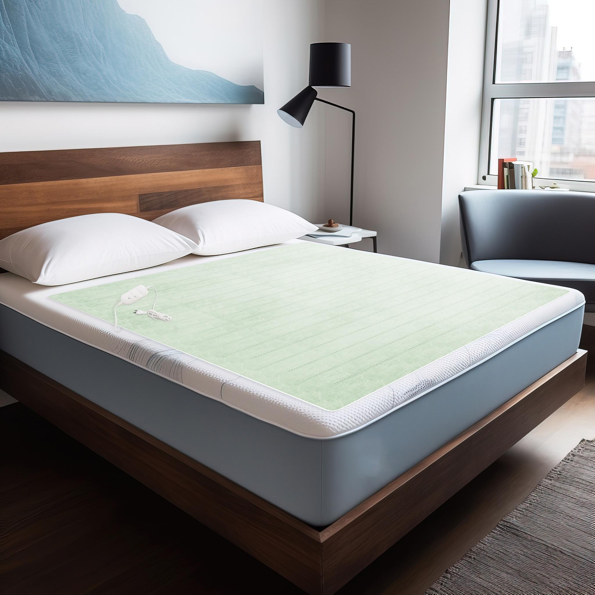 Електропростирадло Termosoft з підігрівом Kayfovo 120x160 см полуторка байка Салатовий (28909) - фото 7 Електропростирадло Termosoft з підігрівом Kayfovo 120x160 см полуторка байка Салатовий (28909) - фото 7