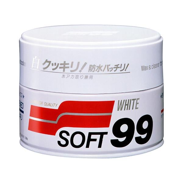 Віск для світлих автомобілів Soft99 White Super Wax базовий 350 г - фото 1 Віск для світлих автомобілів Soft99 White Super Wax базовий 350 г - фото 1